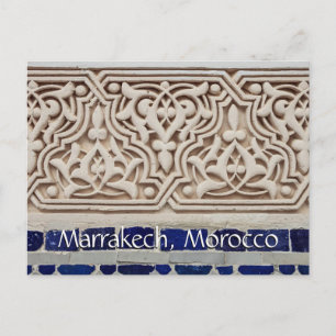 Postal Saludos desde Marrakech Marruecos