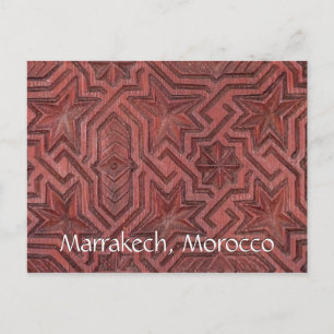 Postal Saludos desde Marrakech Marruecos
