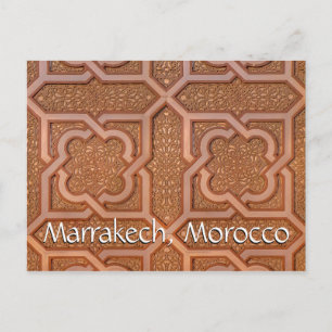 Postal Saludos desde Marrakech Marruecos