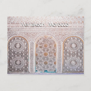 Postal Saludos desde Marrakech Marruecos