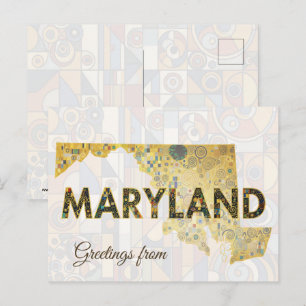 Postal Saludos desde Maryland
