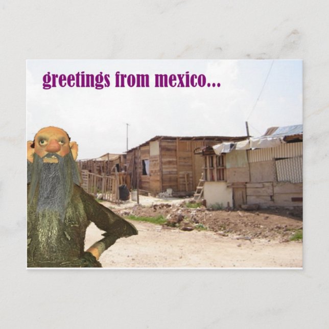 Postal saludos desde mexico (Anverso)
