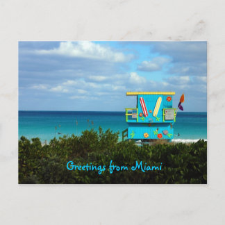Postal Saludos desde Miami