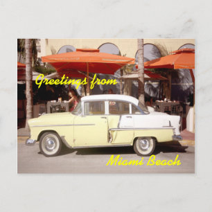 Postal Saludos desde Miami Beach