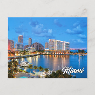 Postal Saludos desde Miami, Florida, EEUU