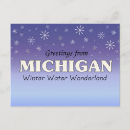 Postal Saludos desde Michigan