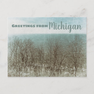 Postal Saludos desde Michigan
