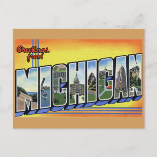 Postal Saludos desde Michigan