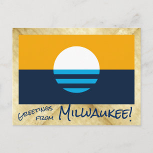 Postal Saludos desde Milwaukee