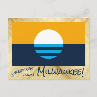 Postal Saludos desde Milwaukee