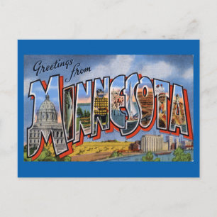 Postal Saludos Desde Minnesota