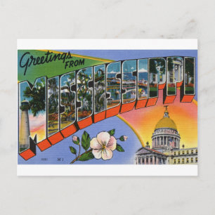 Postal Saludos desde Mississippi