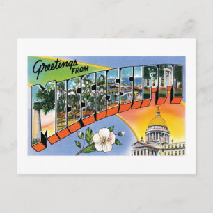Postal ¡Saludos desde Mississippi!