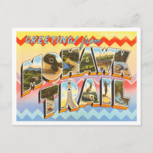 Postal Saludos desde Mohawk Trail, Massachusetts Travel