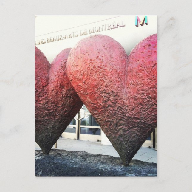 Postal Saludos desde Montreal (Anverso)