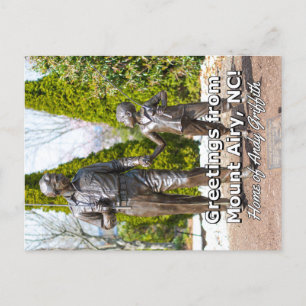 Postal ¡Saludos desde Mount Airy, NC!