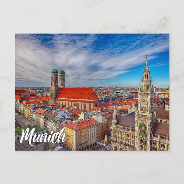 Postal Saludos desde Múnich, Alemania (Anverso)