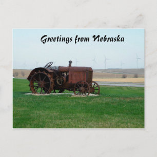 Postal Saludos desde Nebraska