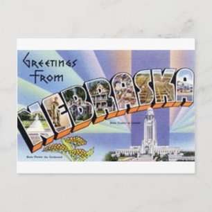 Postal Saludos desde Nebraska