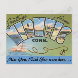 Postal Saludos desde Niantic