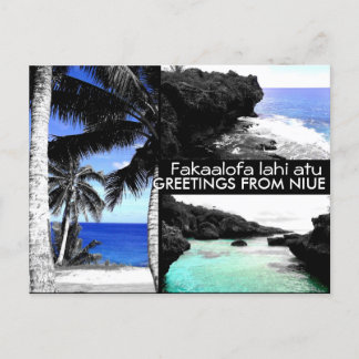 Postal Saludos desde Niue - Postcard
