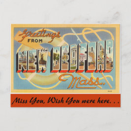 Postal Saludos desde Nueva Bedford