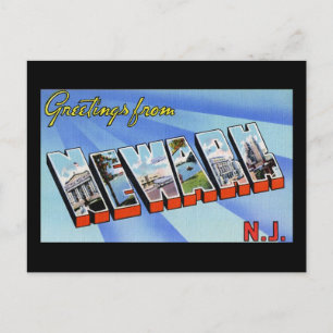 Postal Saludos desde Nueva Jersey
