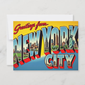 Postal Saludos desde Nueva York