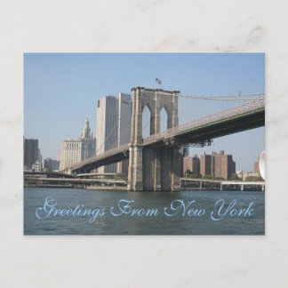 Postal Saludos desde Nueva York