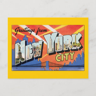 Postal Saludos desde Nueva York