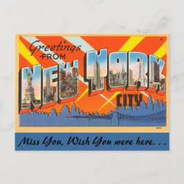 Postal Saludos desde Nueva York