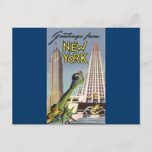 Postal Saludos desde Nueva York