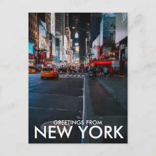Postal Saludos desde Nueva York