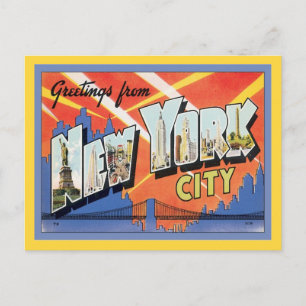 Postal Saludos desde Nueva York