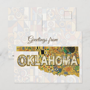 Postal Saludos desde Oklahoma
