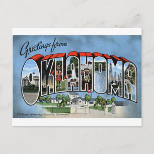 Postal Saludos desde Oklahoma