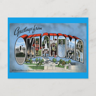 Postal Saludos desde Oklahoma