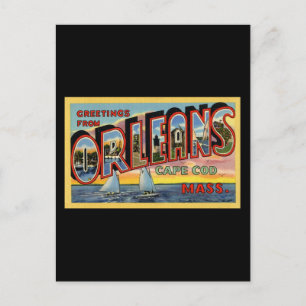 Postal Saludos desde Orleans Massachusetts