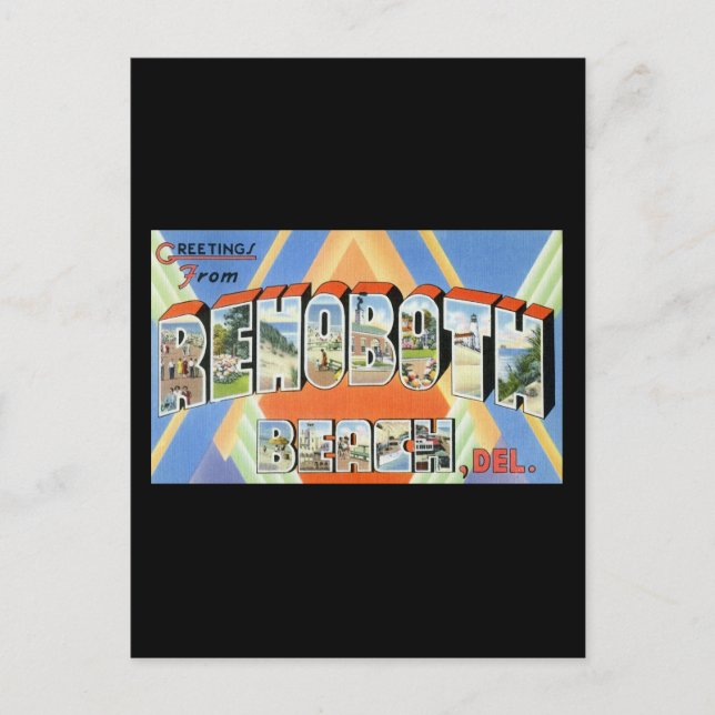 Postal Saludos desde Pensacola Florida (Anverso)