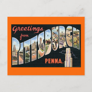 Postal Saludos desde Pittsburgh, Pennsylvania