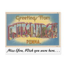 Saludos desde Pittsburgh, Pennsylvania