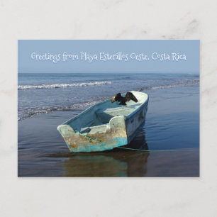 Postal Saludos desde Playa Esterillos Oeste, Costa Rica