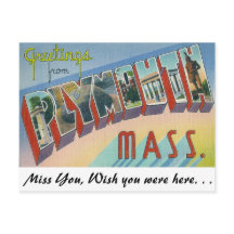 Saludos desde Plymouth, Massachusetts