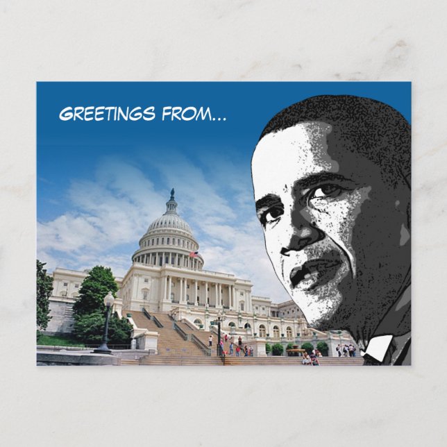 Postal Saludos desde... - Postcard - Template (Anverso)