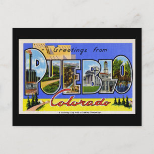 Postal Saludos desde Pueblo Colorado