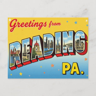 Postal Saludos desde Reading PA