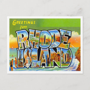 Postal Saludos desde Rhode Island