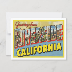 Postal "Saludos desde Riverside, California"