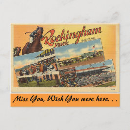 Postal Saludos desde Rockingham Park