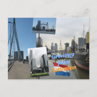 Postal Saludos desde Rotterdam
